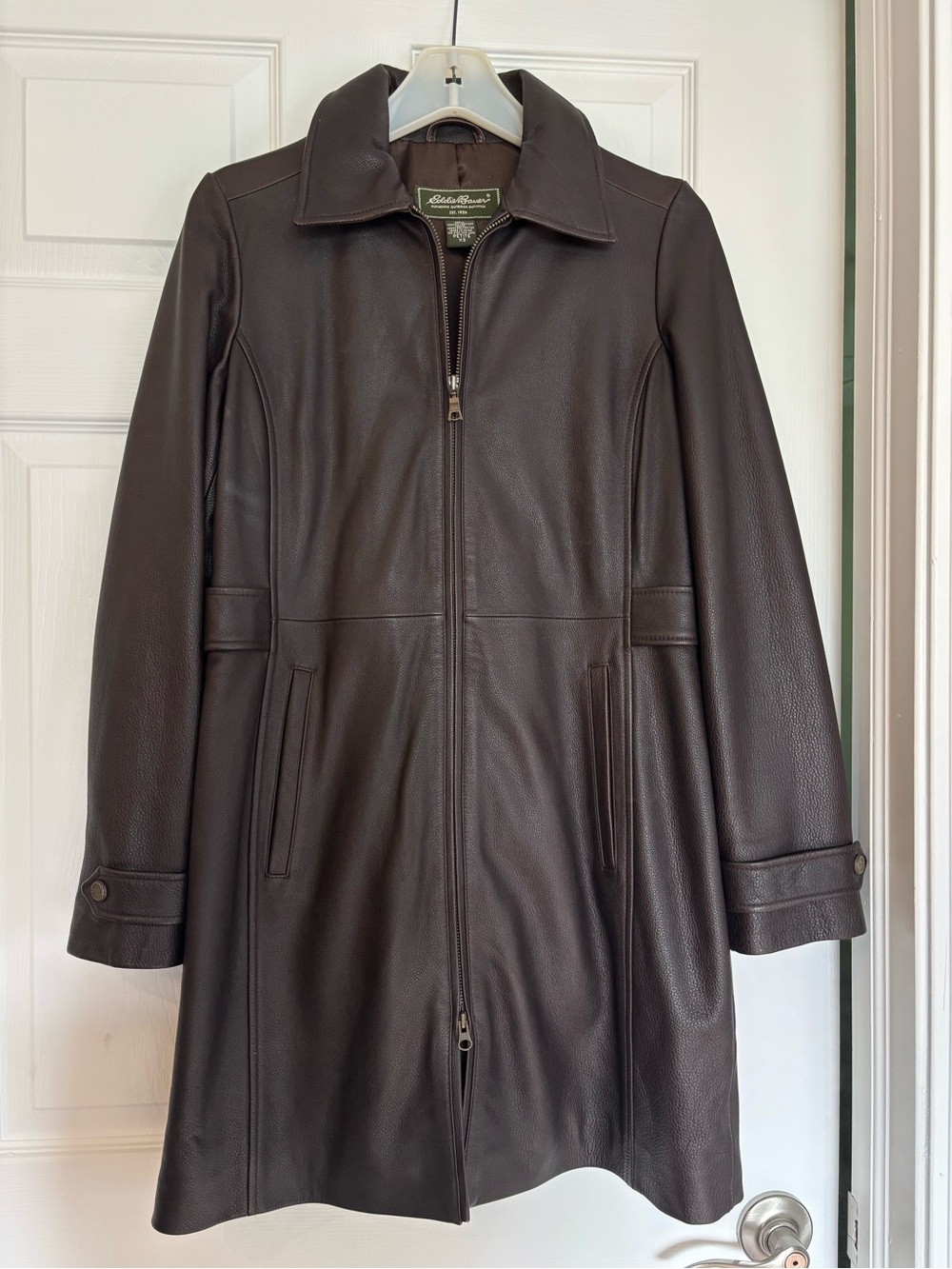 Eddie Bauer Genuine Leather Coat